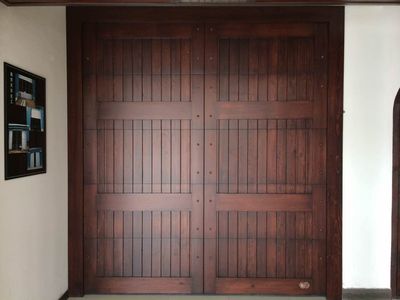 实木车库门的优点